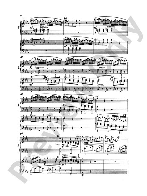 Cadenzas To Mozart's Concerto For 2 Pianos And Orchestra In E Flat Major, K. 365